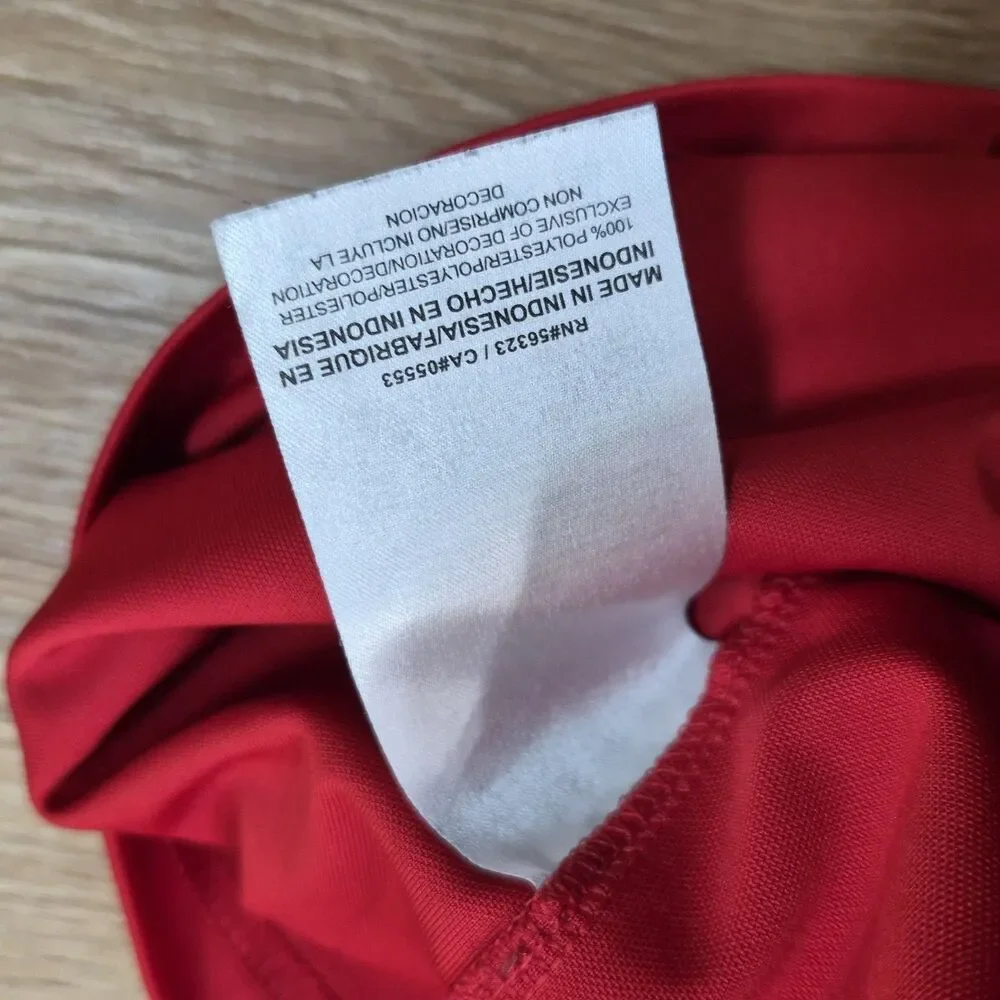 Nike Ohio State Buckeyes College Football Jersey University Red Womens Size XL
